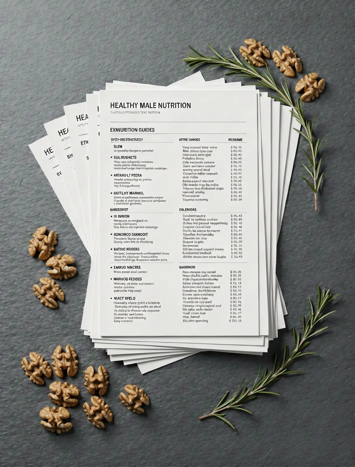 Nutritional structural elements